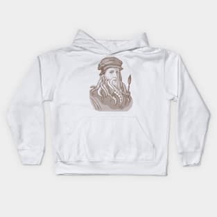 Leonardo da Vyjones Kids Hoodie